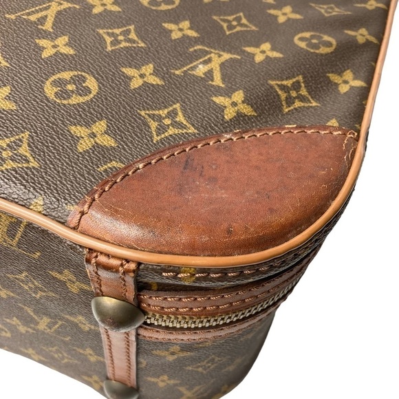 RARE Authentic Vintage Louis Vuitton Monogram Trunk Carry On Travel Suitcase Bag - Picture 15 of 16